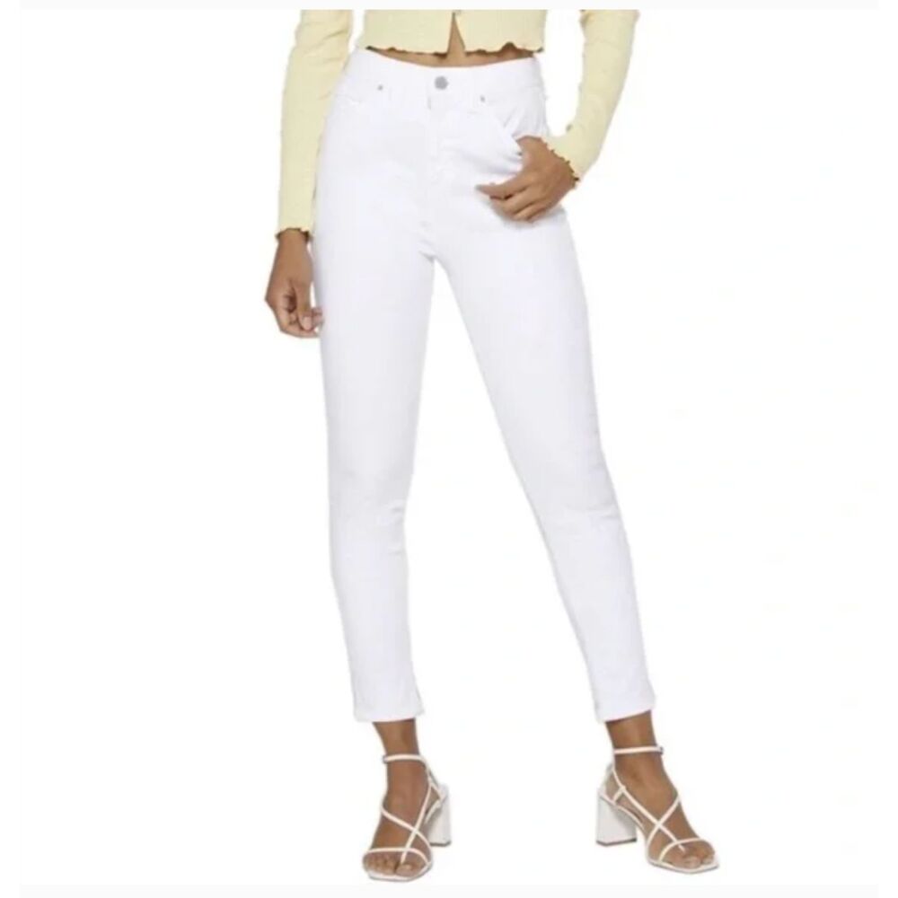 NWT Abound Cotton Skinny Jeans in White